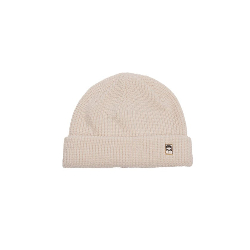 Obey Micro Beanie Blanc De Blanc