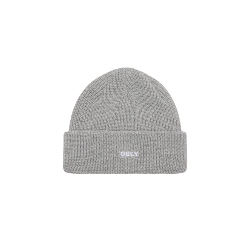 Obey Future Beanie Heather Grey
