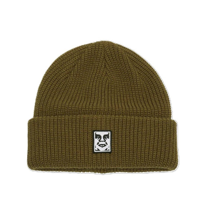Obey Mid Icon Patch Cuff Beanie