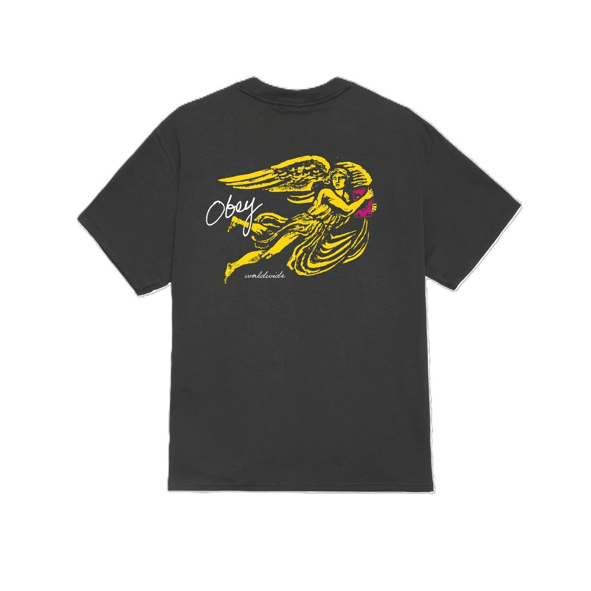 Obey Icon Defenders Classic T-Shirt Vintage Black