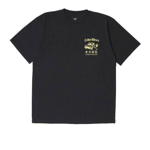 Edwin Tokyo Roses T shirt Black