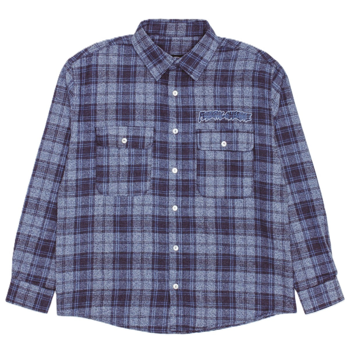 Fucking Awesome Long Sleeve Flannel