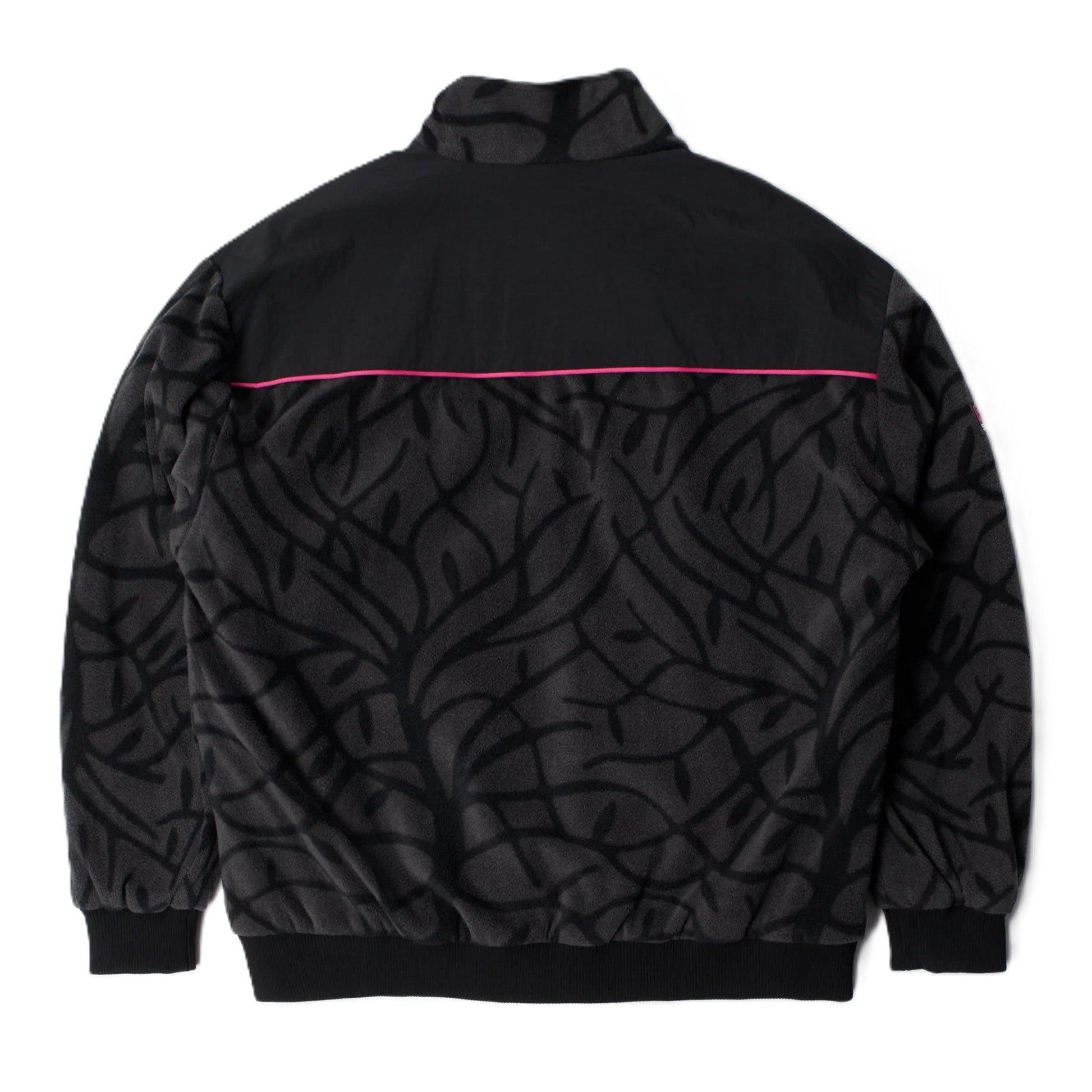 by Parra Loners only fleece jacket Black