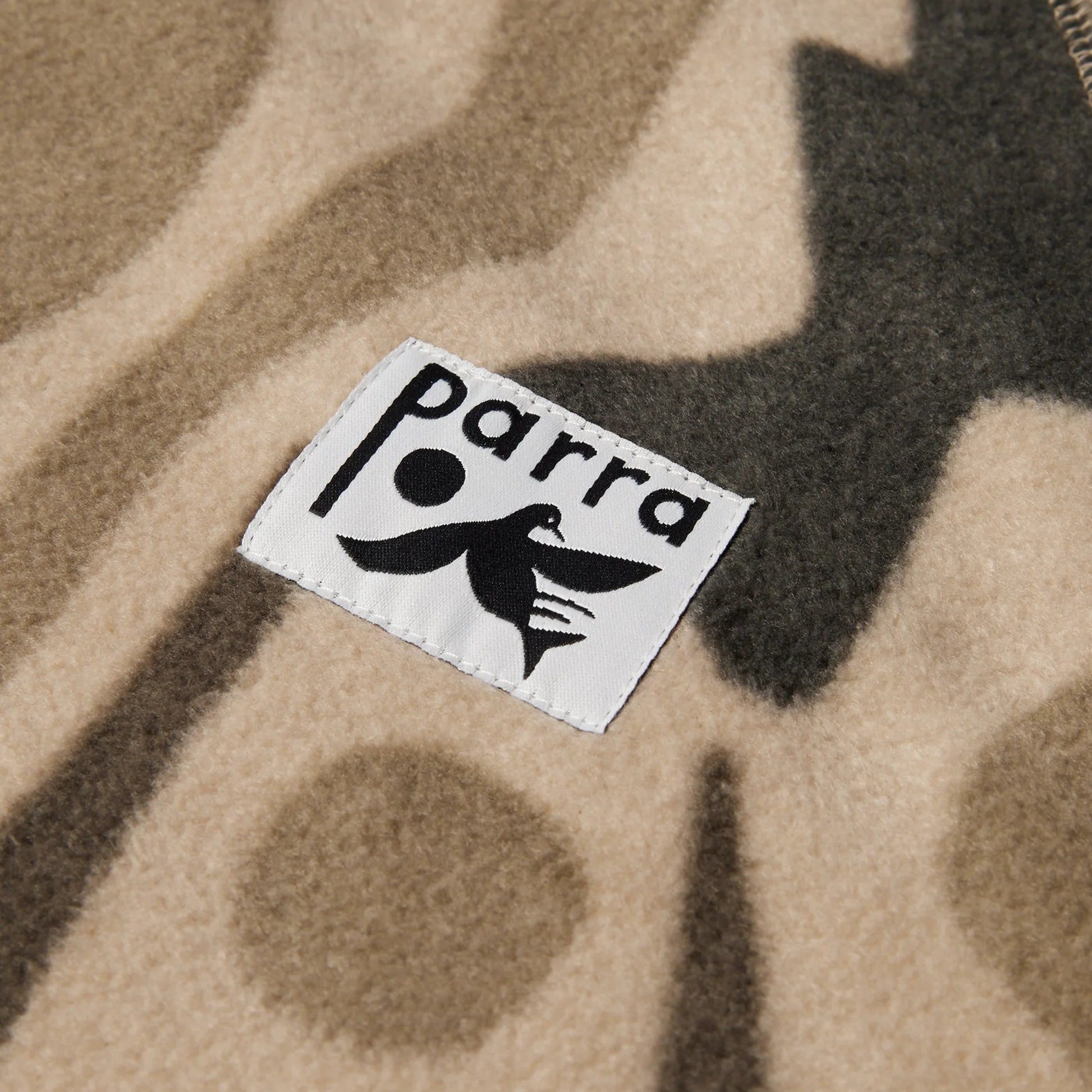 by Parra Just like heaven fleece jacket Sand