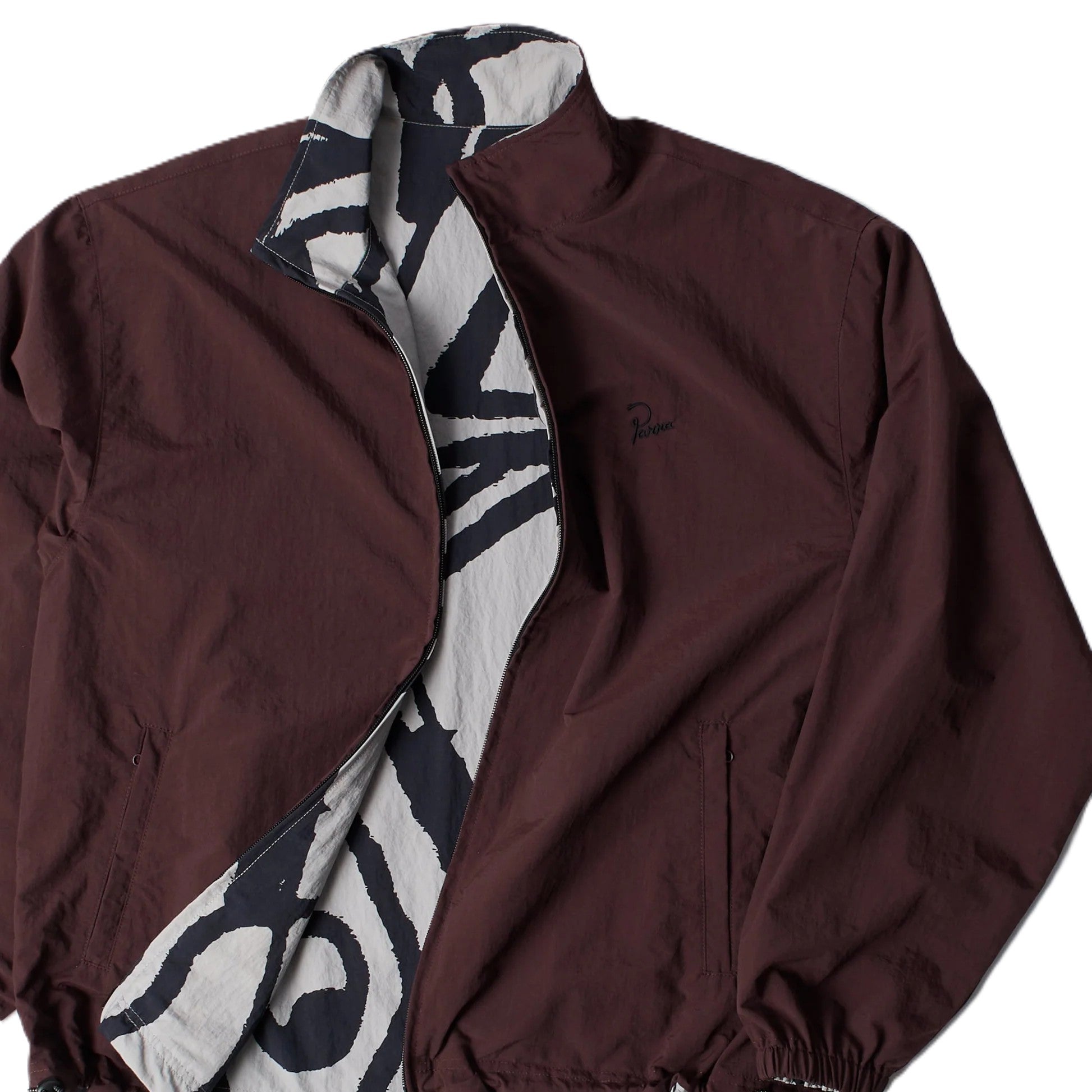 by Parra Freak scene reversible track top Grey