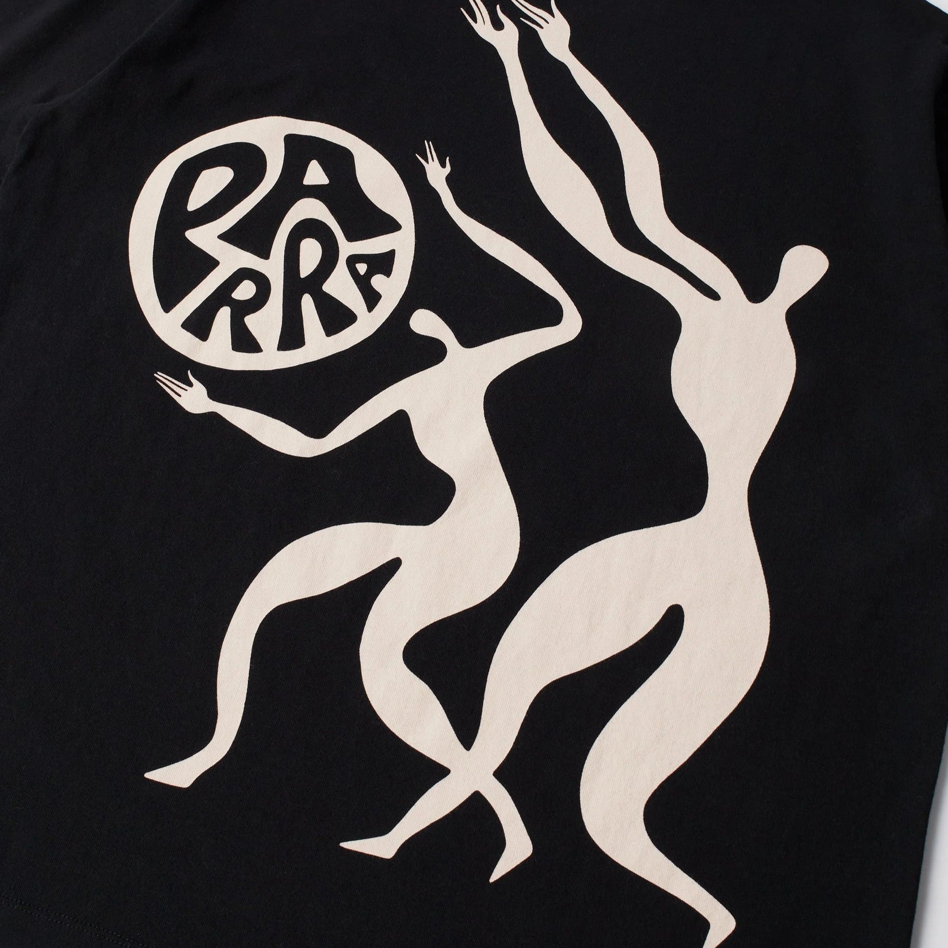 by Parra Play ball t-shirt Black