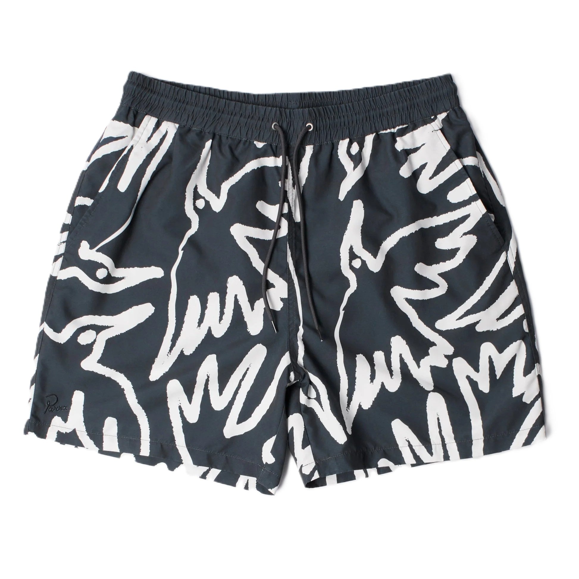 by Parra Birds fly free swim shorts