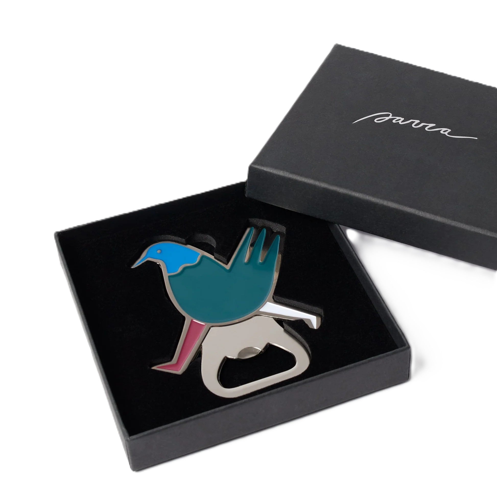 by Parra Done with this bottle opener Mallard green