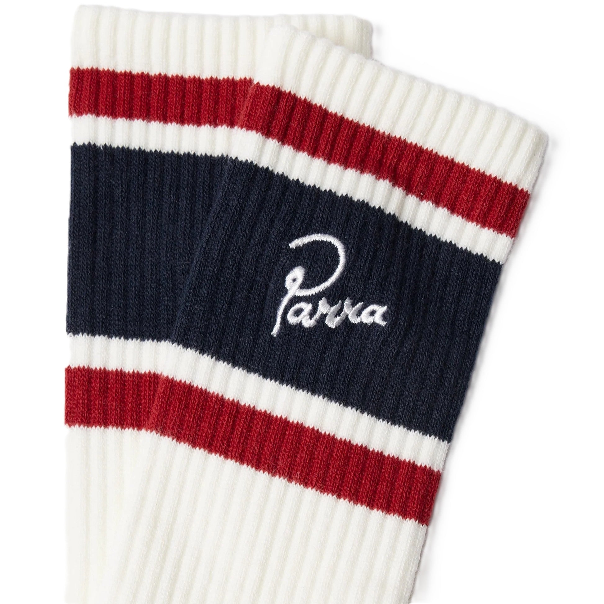 by Parra Signature striped crew socks