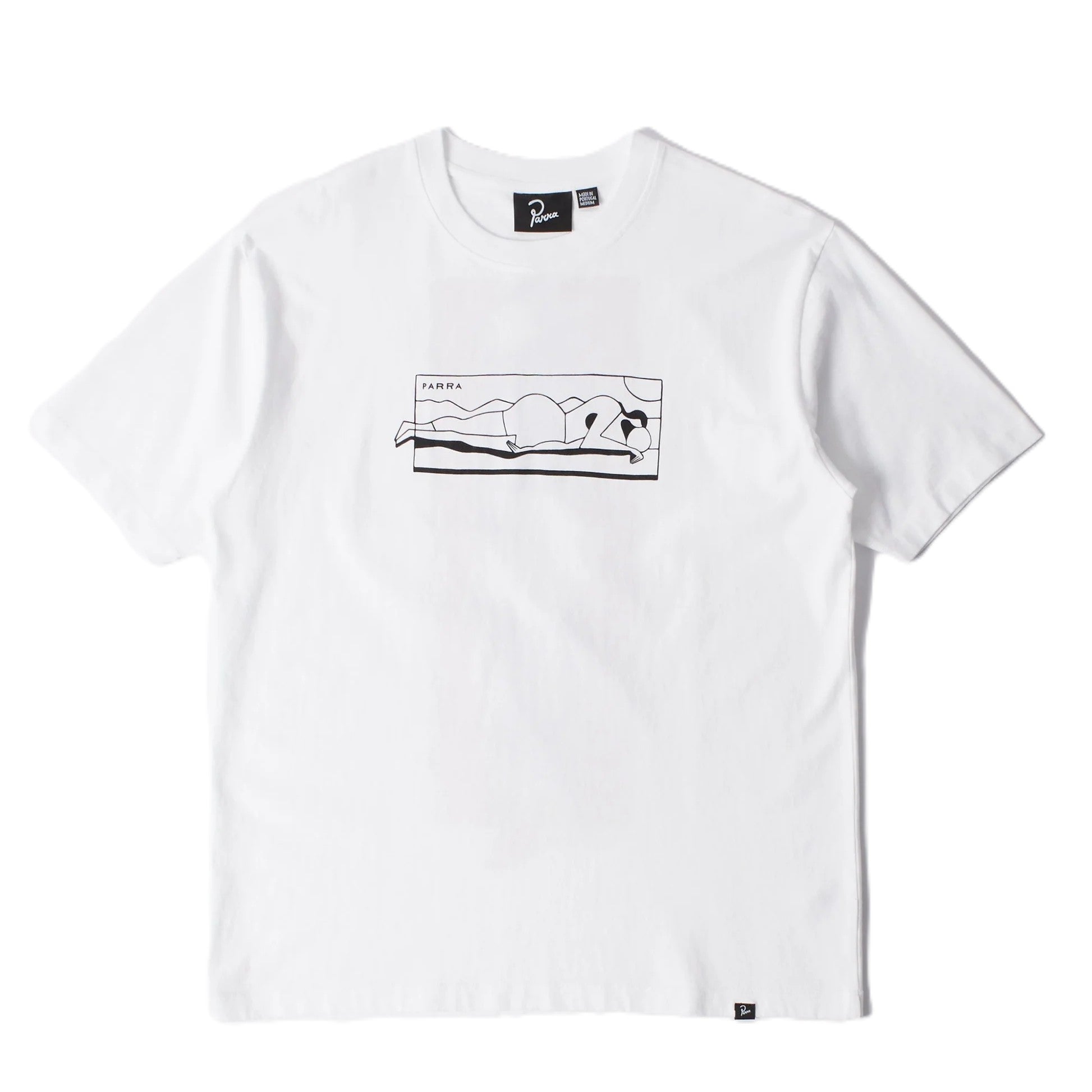 By Parra Vertical thoughts t-shirt White