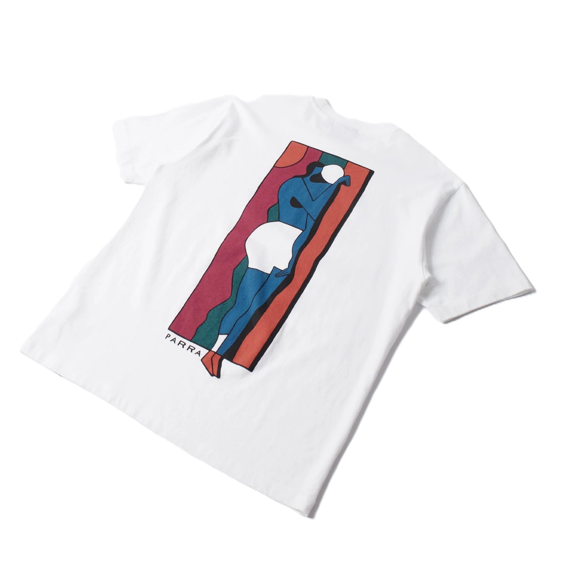 By Parra Vertical thoughts t-shirt White