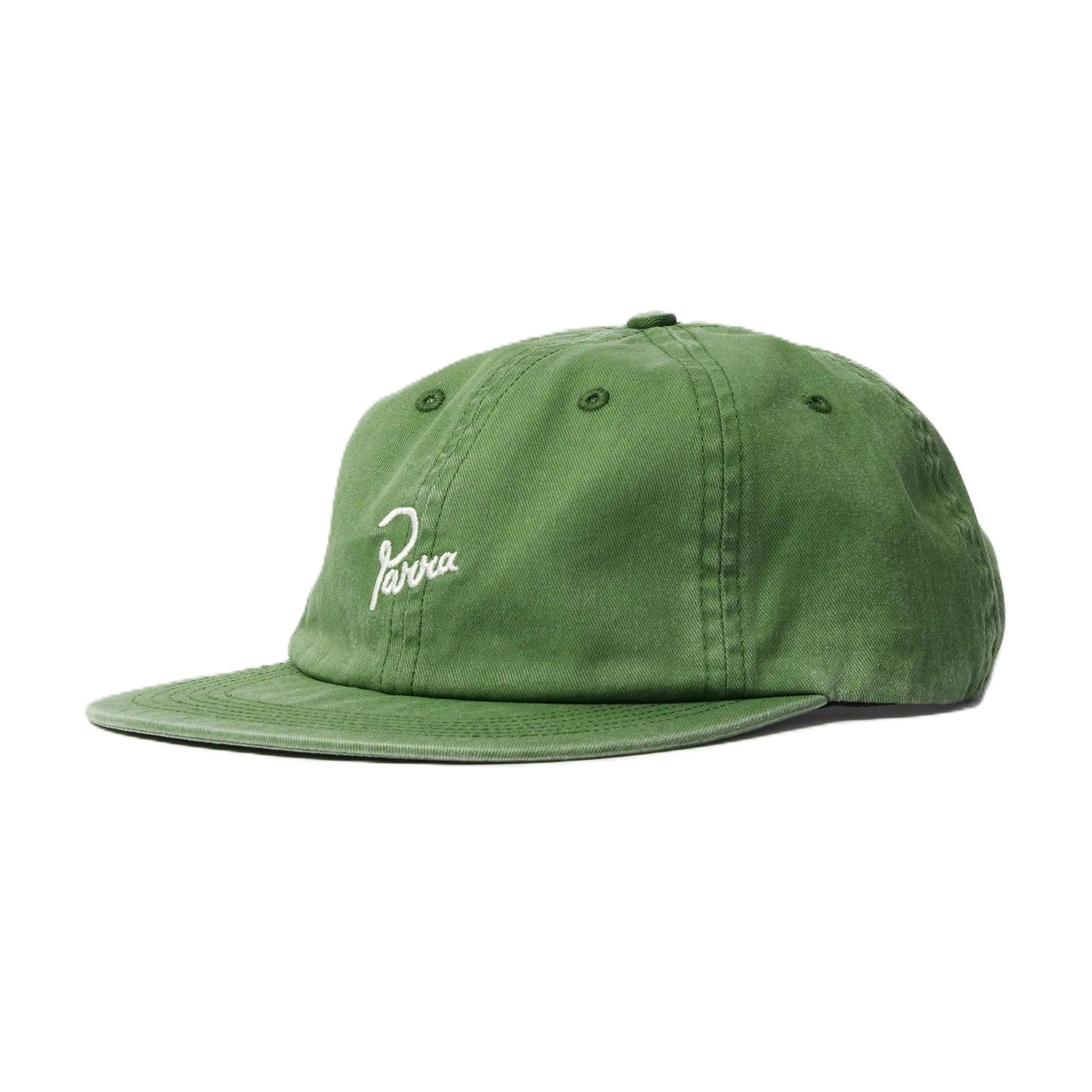 By Parra Signature 6 panel hat Green