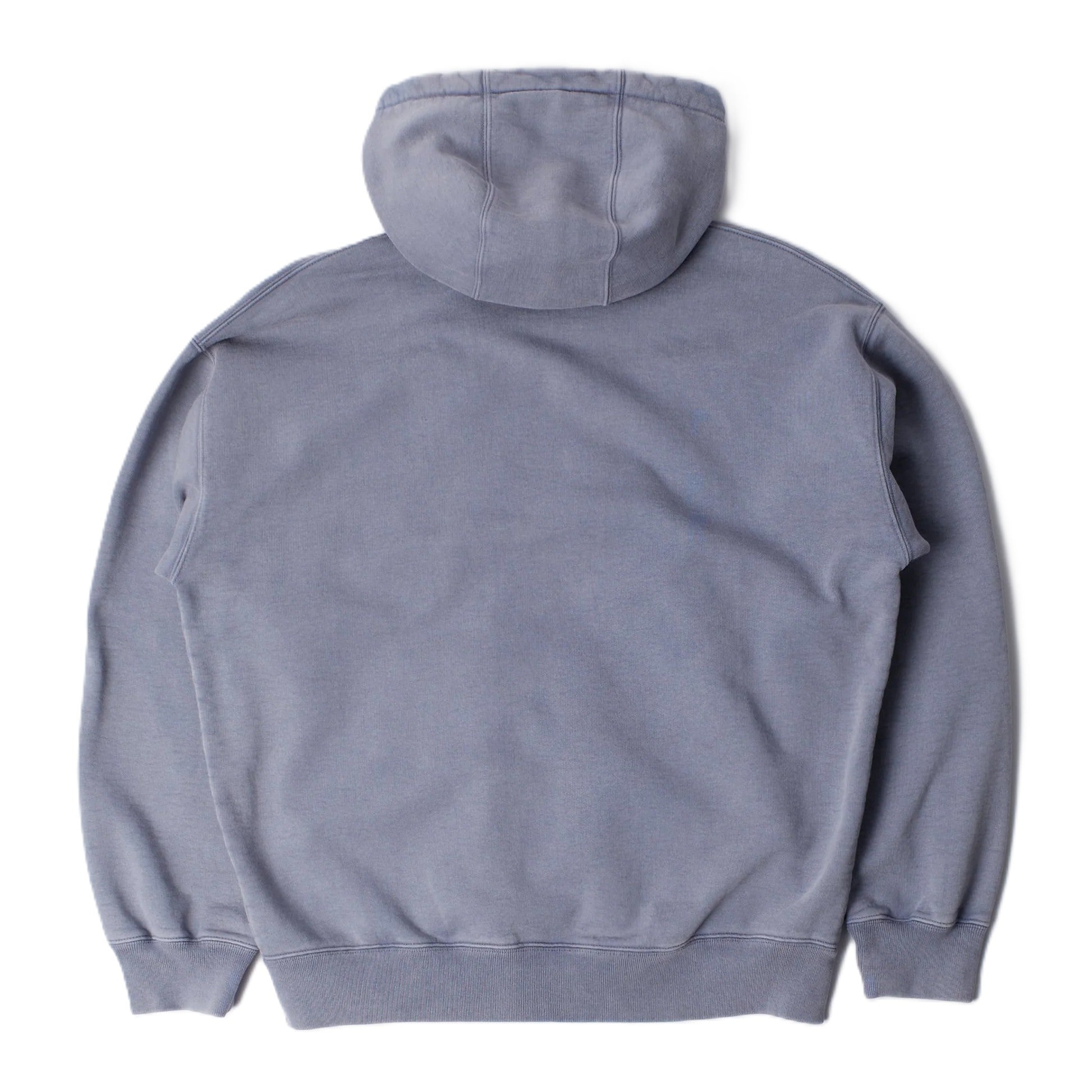 By Parra A Cross To Bear Zip Hooded Sweatshirt Blue