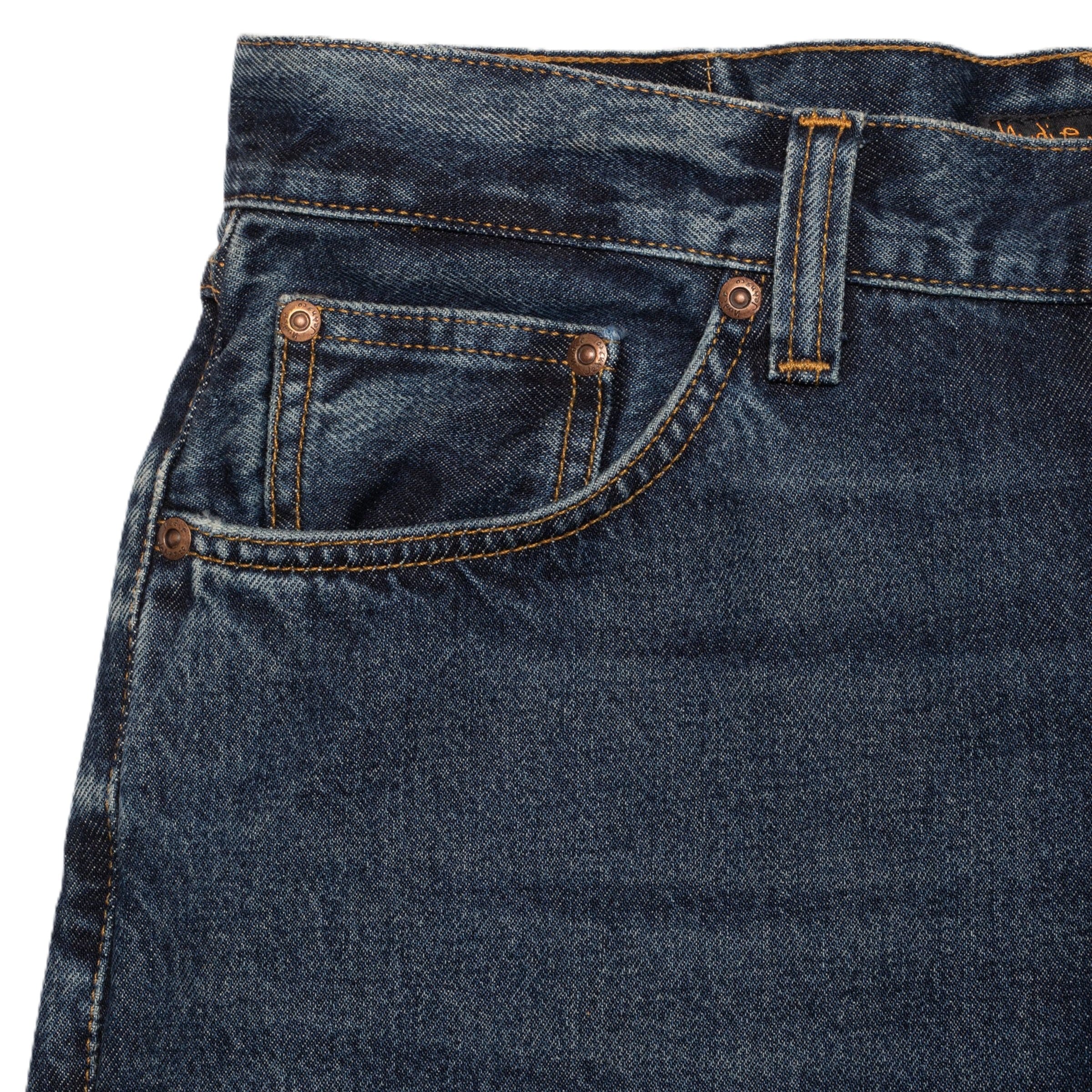 Nudie Jeans Rad Rufus Blue Soil