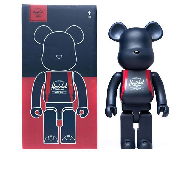 Herschel x Bearbrick 1000% Bearbrick Peacoat