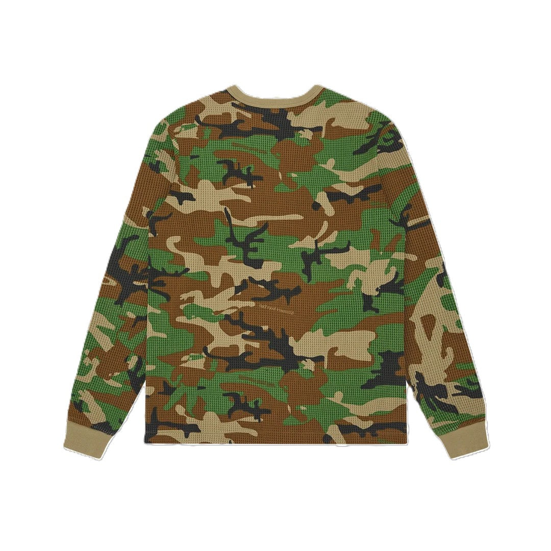 Billionaire Boys Club Camo Waffle LS T-Shirt