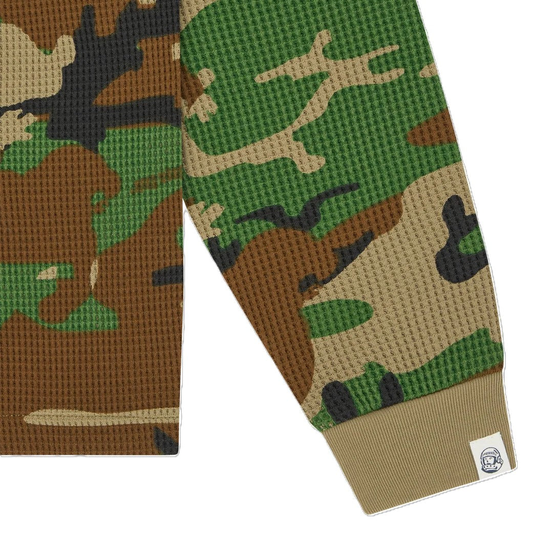 Billionaire Boys Club Camo Waffle LS T-Shirt