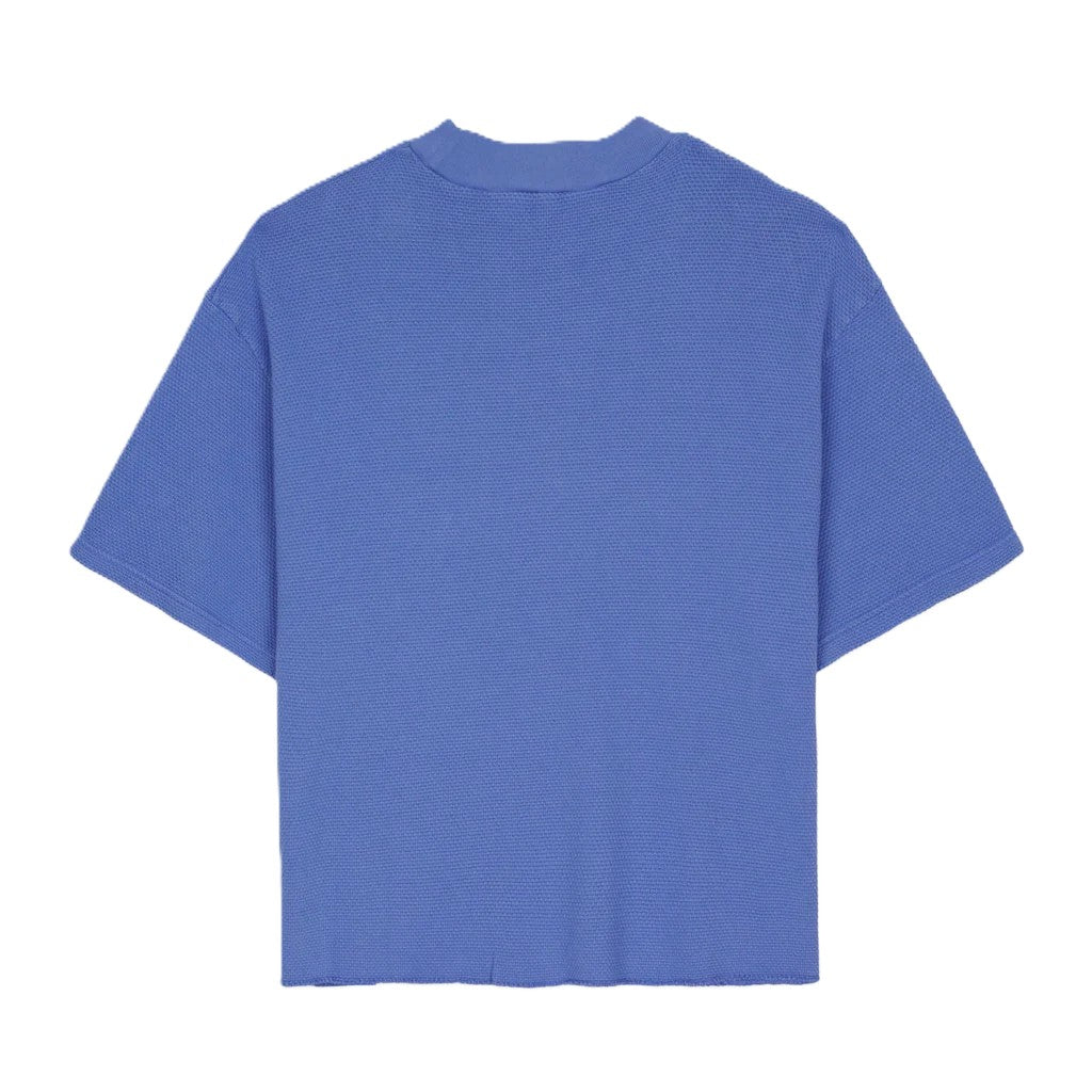 Brain Dead Boxy Thermal Mock Neck T-Shirt