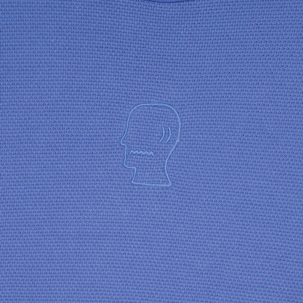 Brain Dead Boxy Thermal Mock Neck T-Shirt