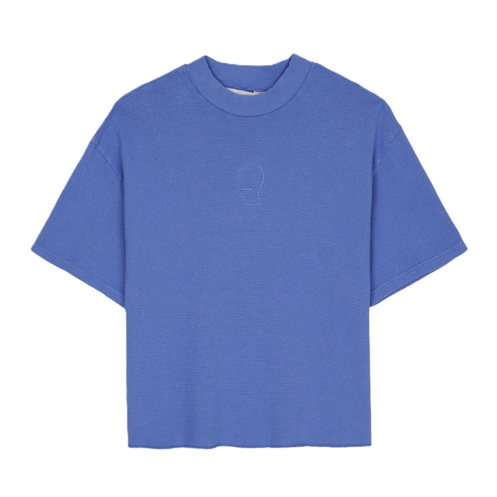 Brain Dead Boxy Thermal Mock Neck T-Shirt