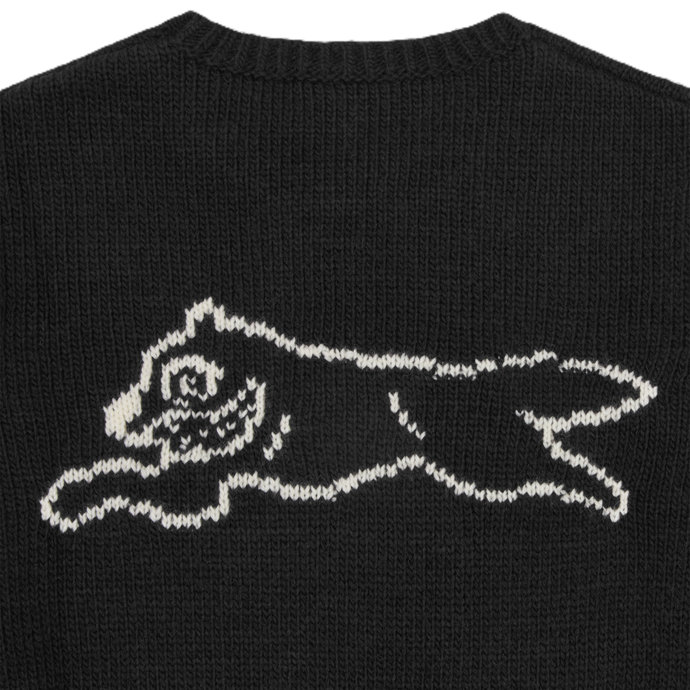 ICECREAM Running Dog Knitted Crewneck