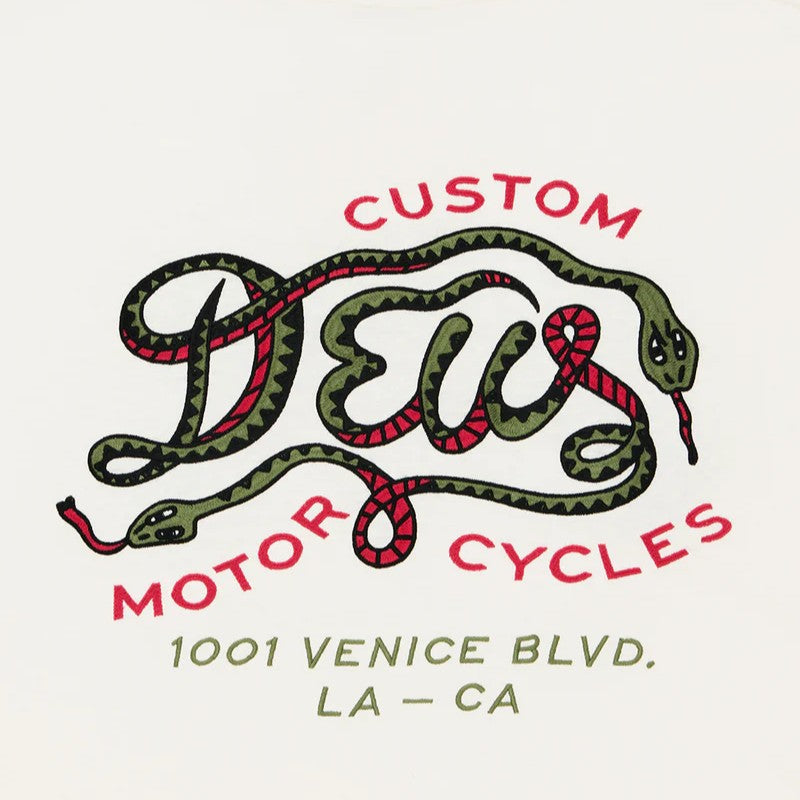 Deus Danger Noodle LS Tee Dirty White