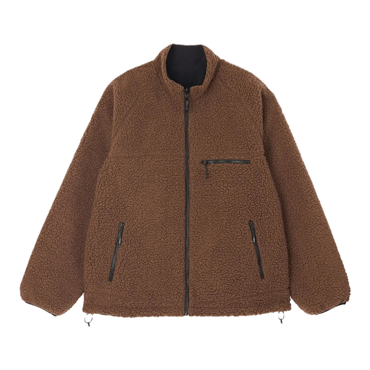Gramicci Reversible Sherpa Jacket Dark Brown/Black
