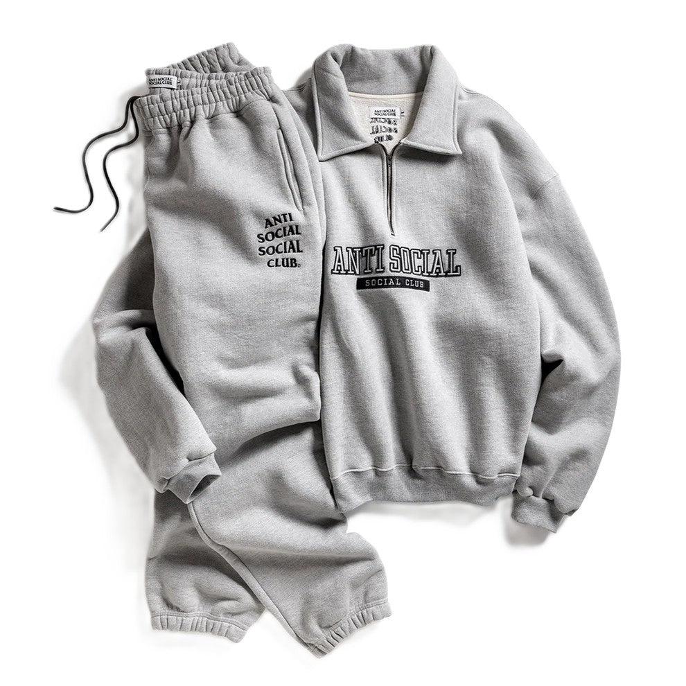 Anti Social Social Club Felt The Same Applique Quarter Zip