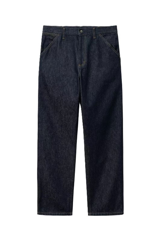 Carhartt Single Knee Pant 'Smith' Denim Blue, rinsed
