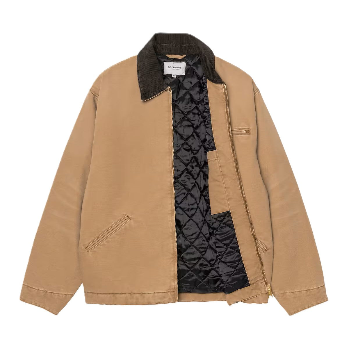 Carhartt OG Detroit Jacket 'Dearborn' Canvas Hamilton Brown Tobacco