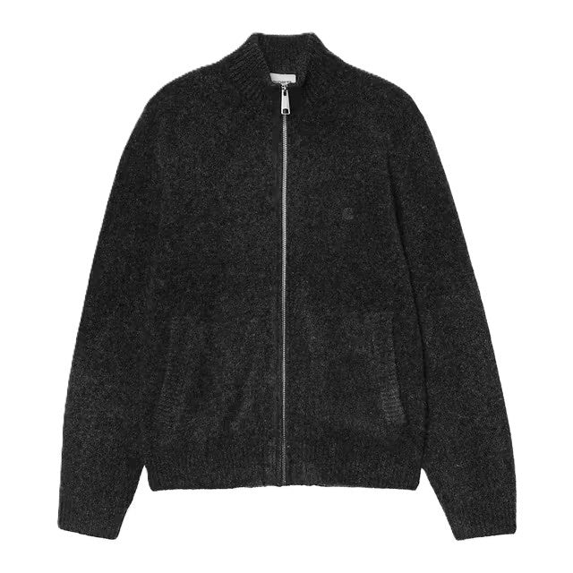 Carhartt WIP Curtis Sweater Jacket Tangled Black