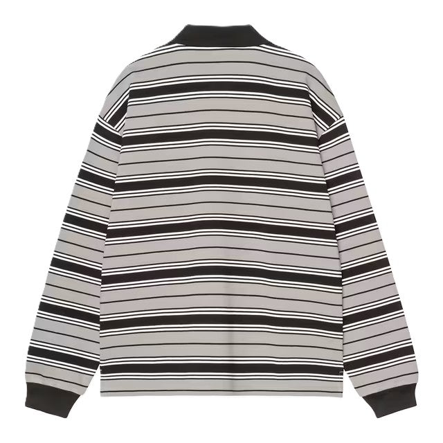 Carhartt WIP Devitt Rugby Shirt Shady Grey