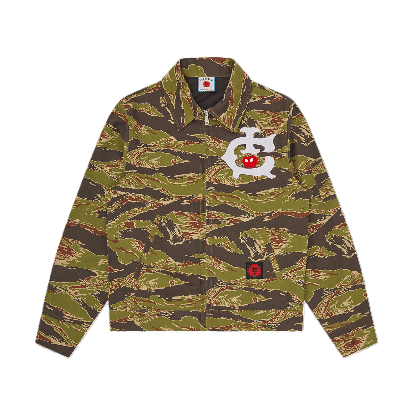 ICECREAM Tiger Stripe Work Jacket