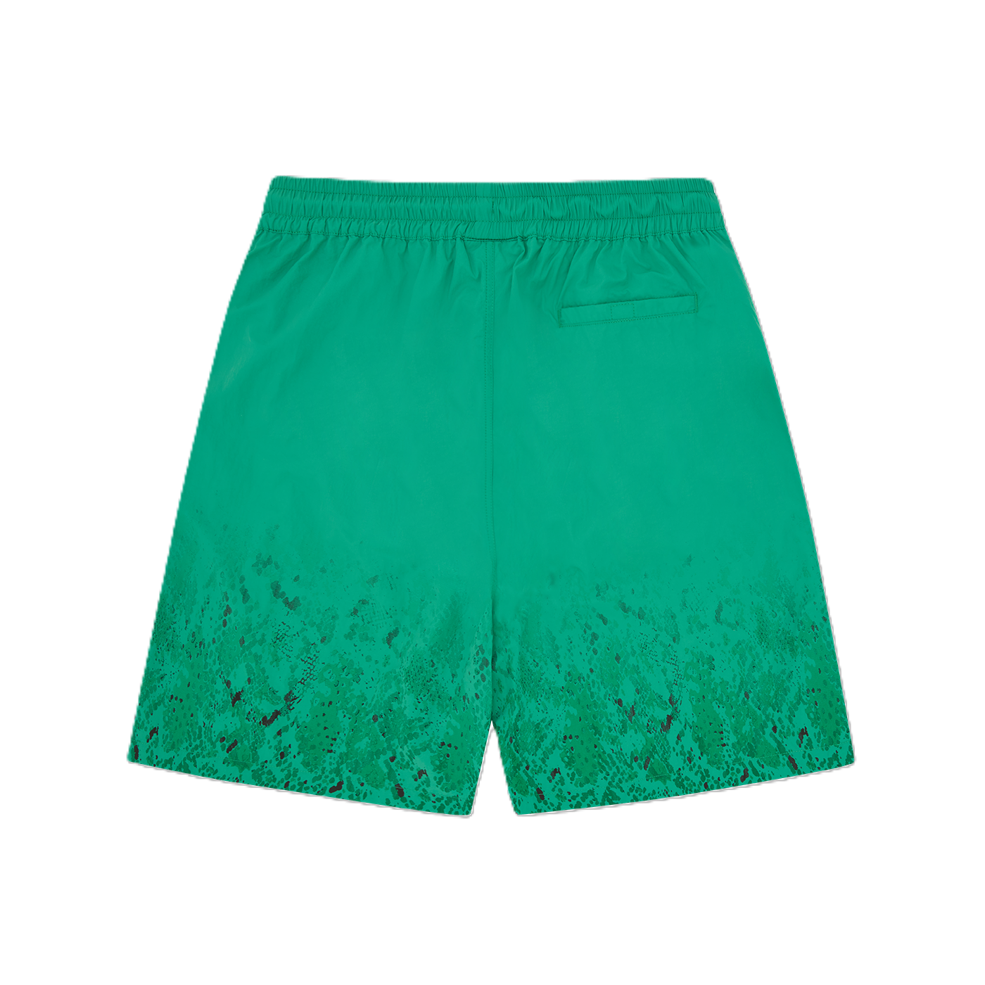 ICECREAM Gradient Snakeskin Running Dog Swim Shorts