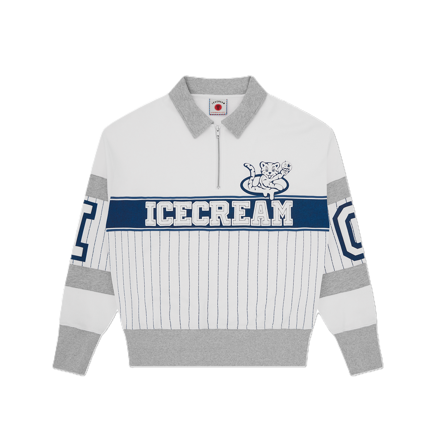 ICECREAM Cubs Collared Quarter Zip