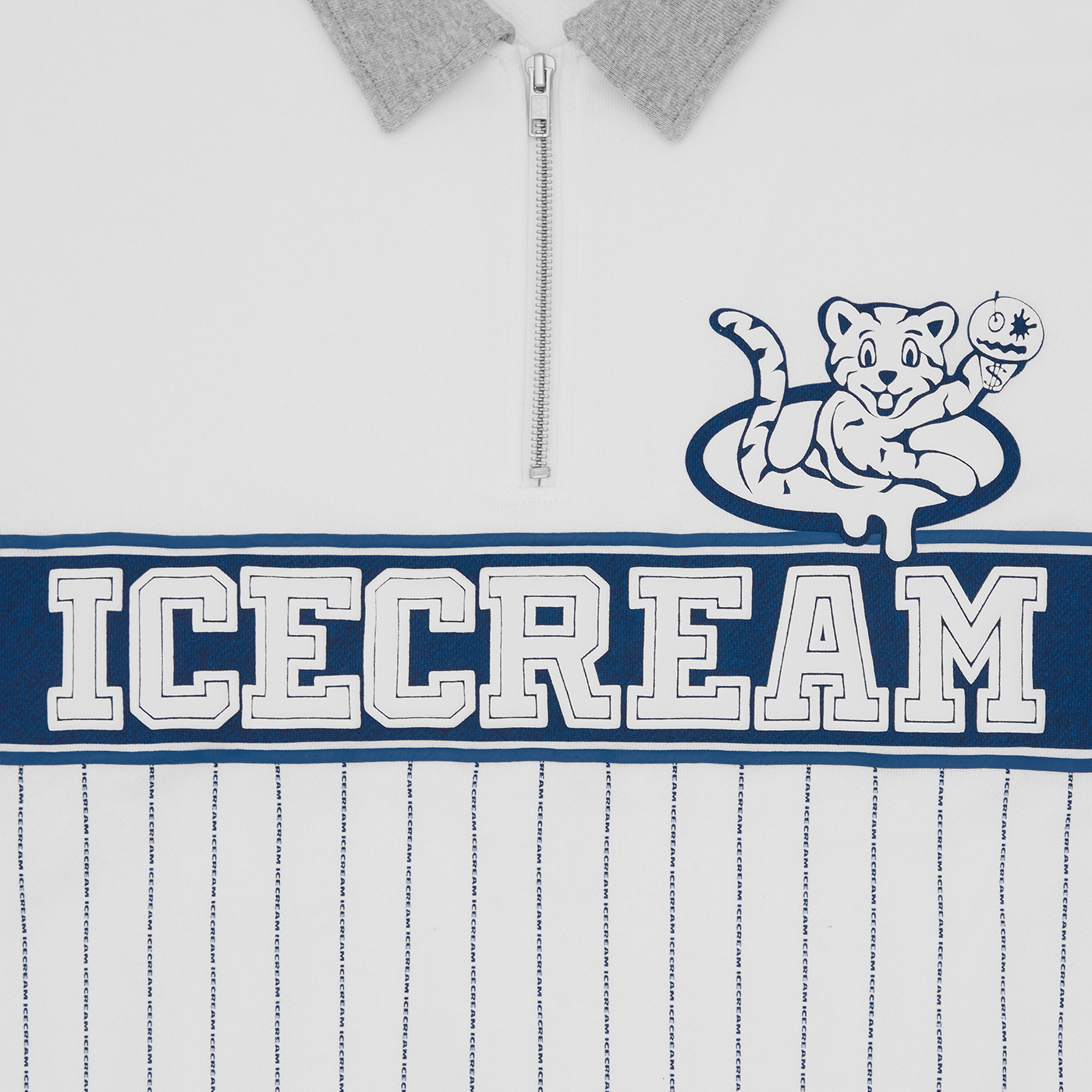 ICECREAM Cubs Collared Quarter Zip
