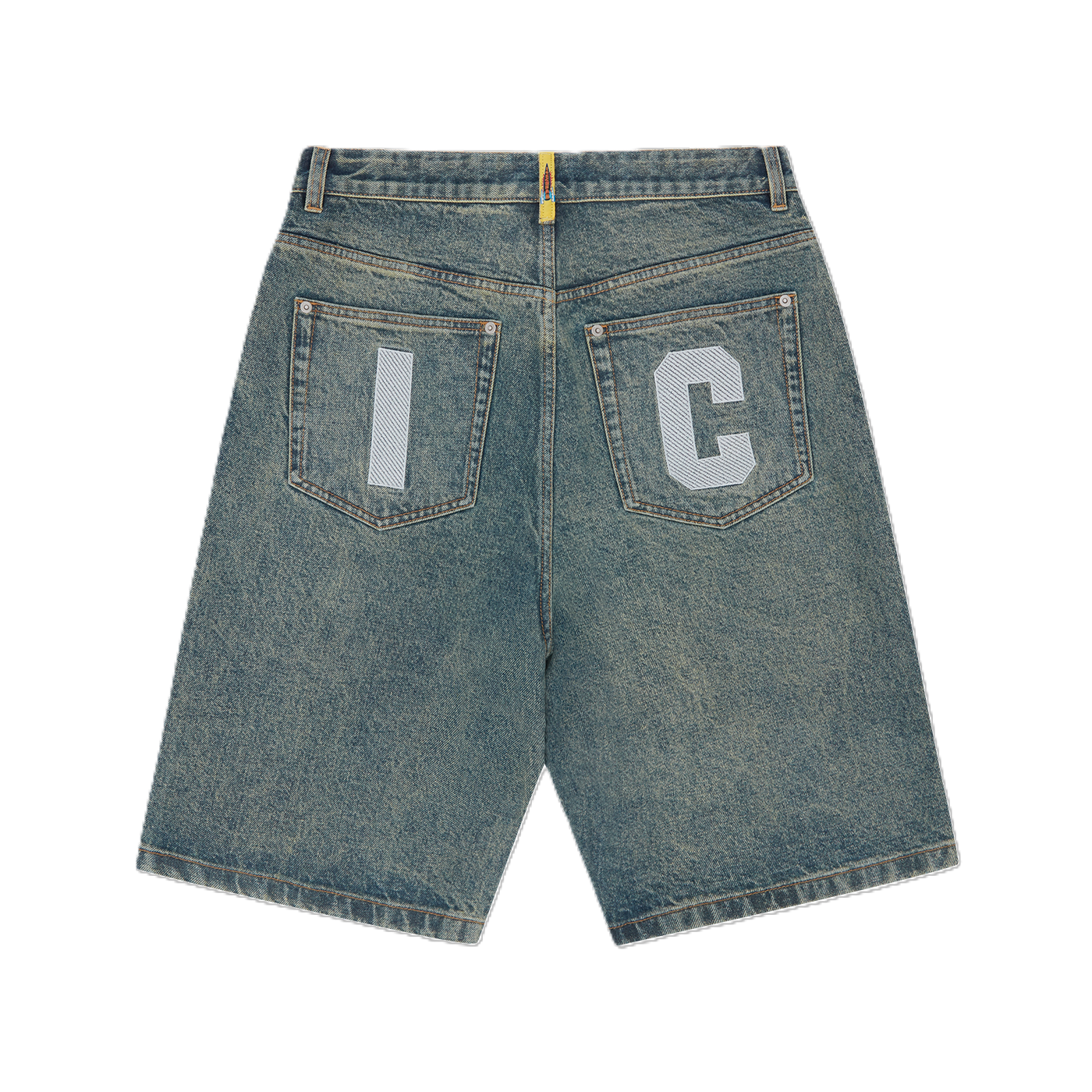 ICECREAM Running Dog Denim Shorts