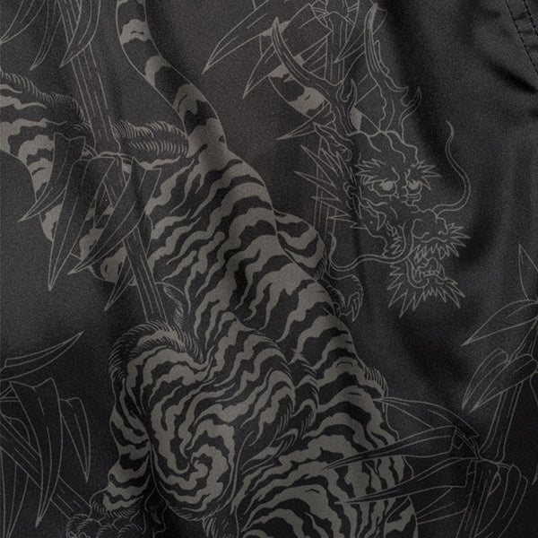 Maharishi 1274 Bamboo Tiger Swim Shorts Black