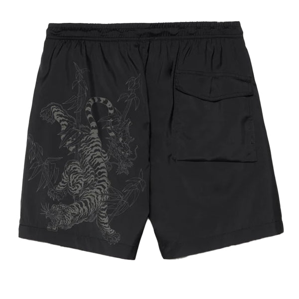 Maharishi 1274 Bamboo Tiger Swim Shorts Black