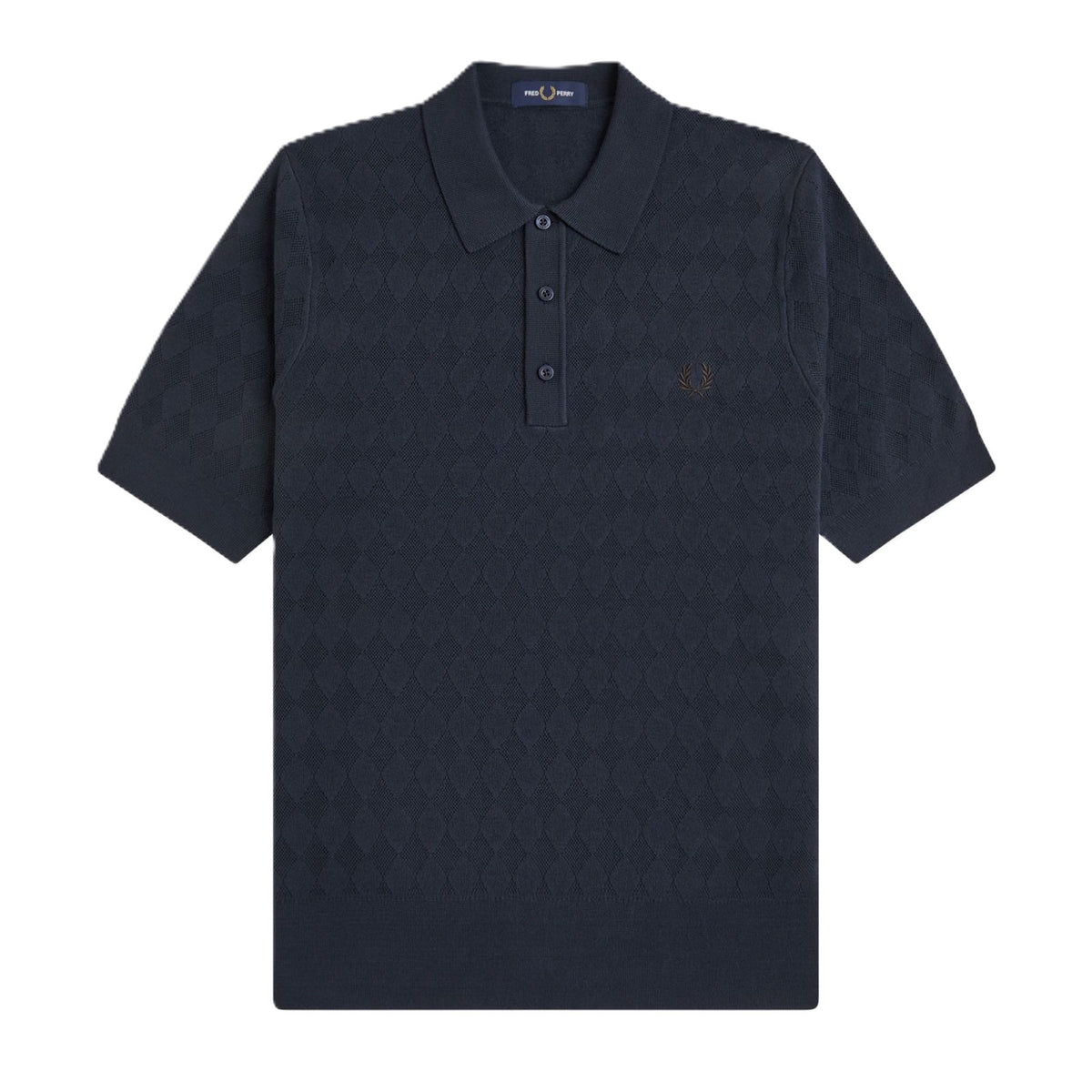 Fred Perry Pointelle Knitted Shirt