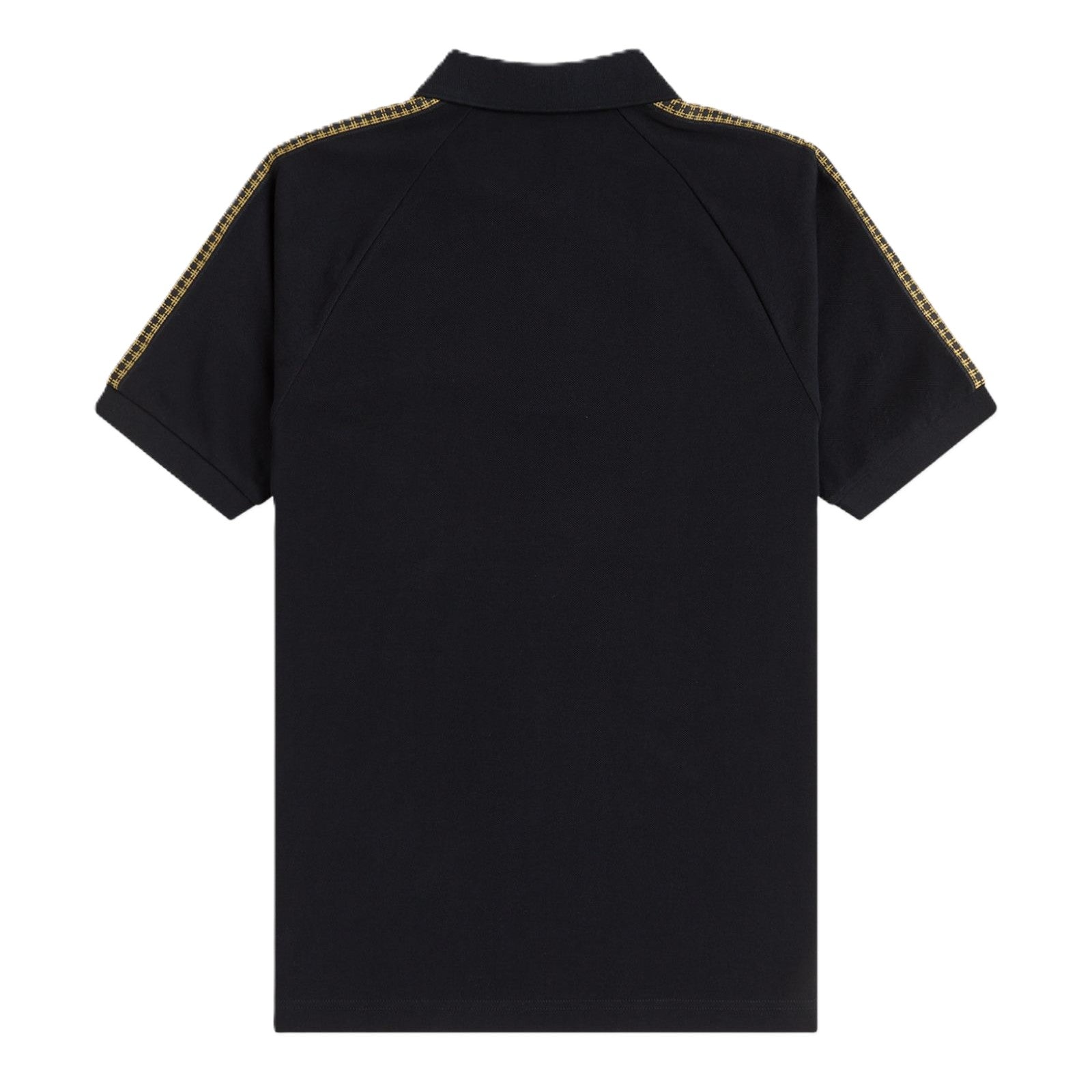 Fred Perry Cross Tape Polo Shirt Black