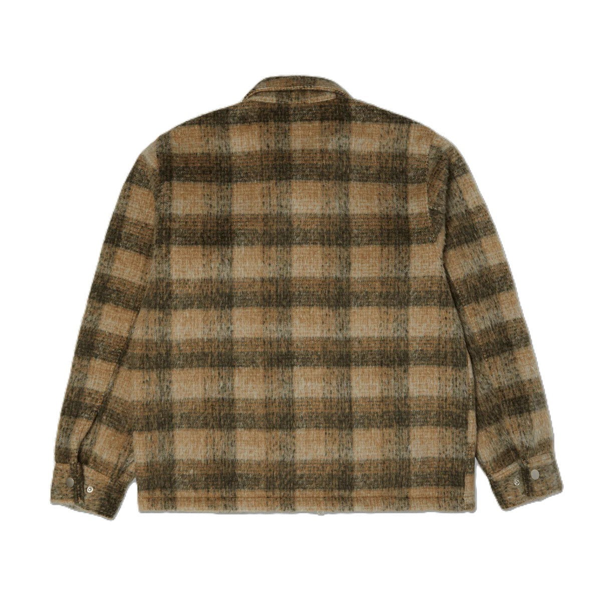 Huf Megablast Plaid Jacket Desert