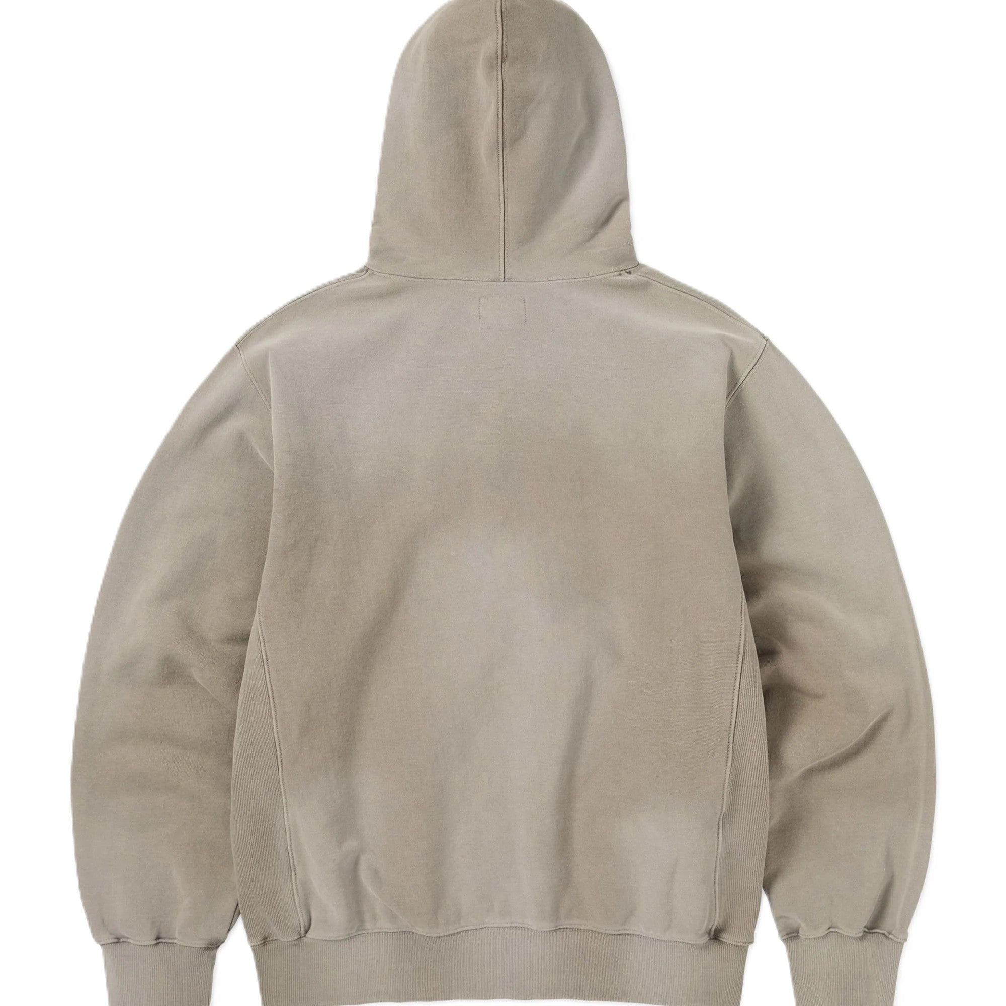 thisisneverthat Overdyed Embroidery Hoodie Desert Grey