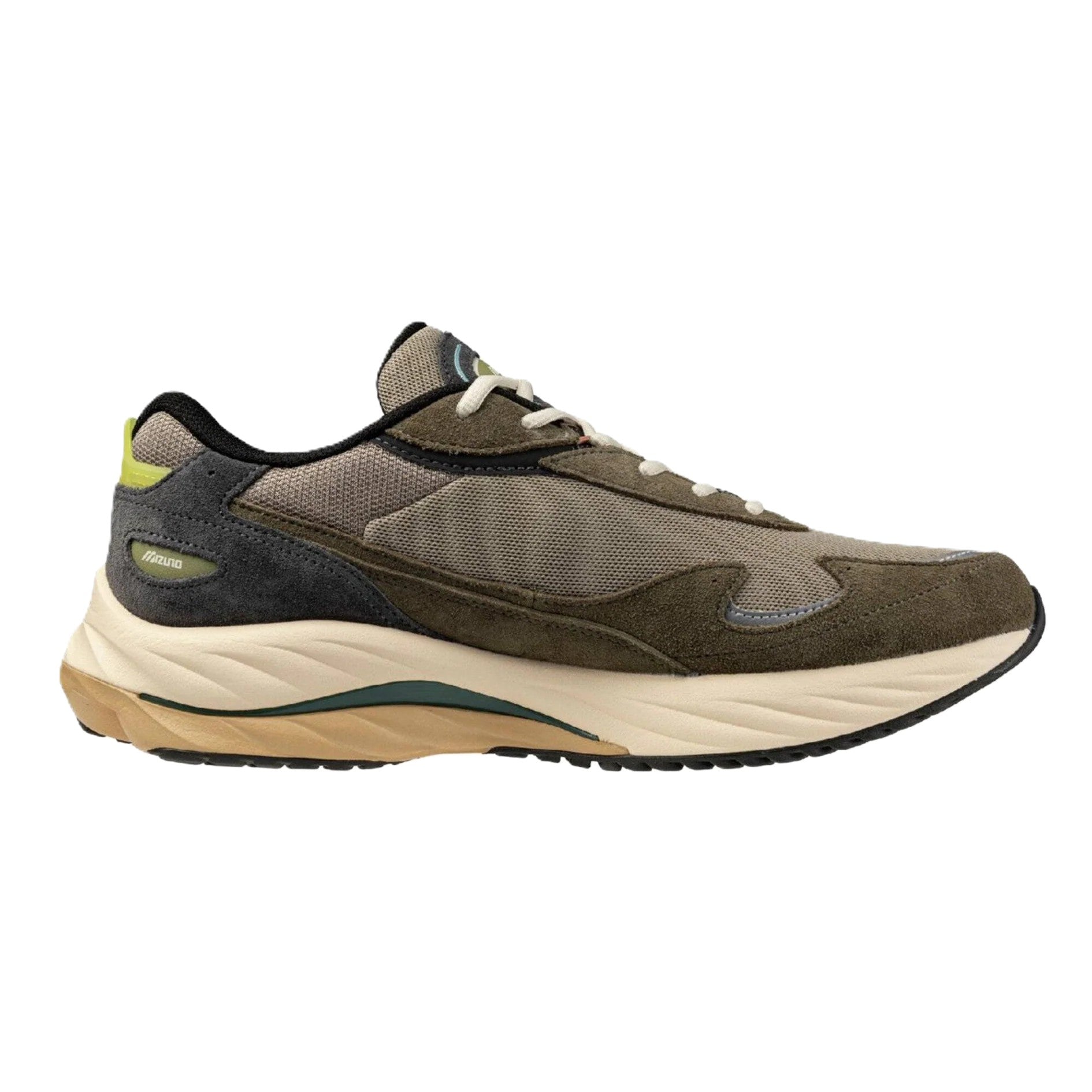 Mizuno Wave Rider B Vintage Khaki/Black Sand/Grape