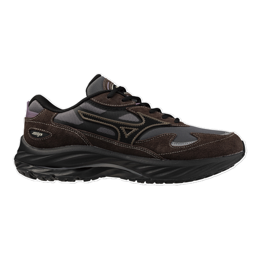 Mizuno Wave Rider β Quiet Shade Black Mole