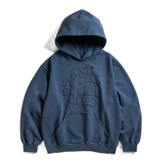 Anti Social Social Club Toned Down Applique Hoodie