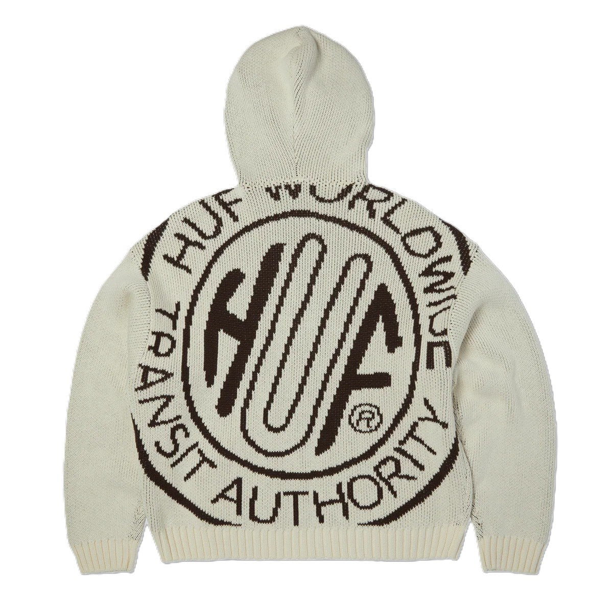 Huf Token Zip Hooded Sweater