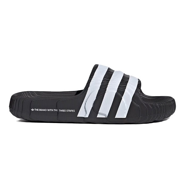 Adidas Originals Adilette 22 Black Black White