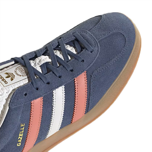 Adidas Originals Gazelle Indoor Blue Blink Wonder Clay Sand Strata