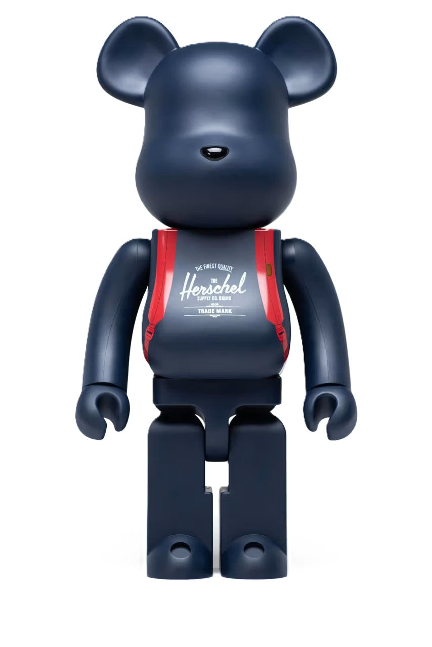 Herschel x Bearbrick 1000% Bearbrick Peacoat